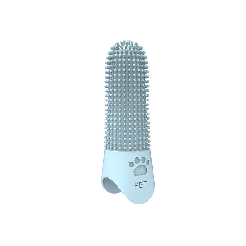 ScritchPets Silicone Finger Toothbrush for Dogs
