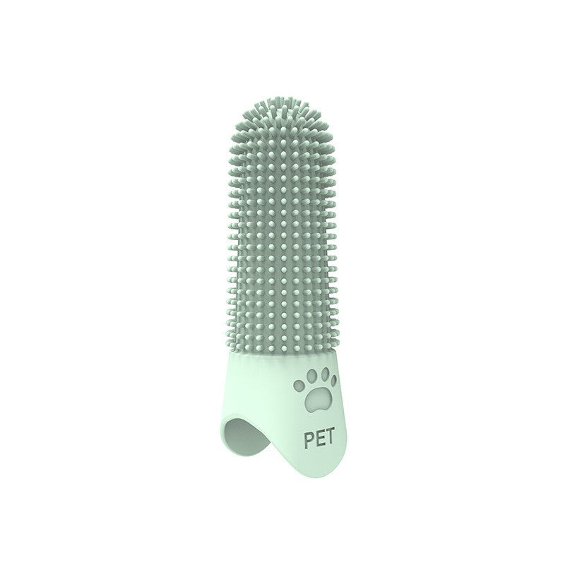 ScritchPets Silicone Finger Toothbrush for Dogs