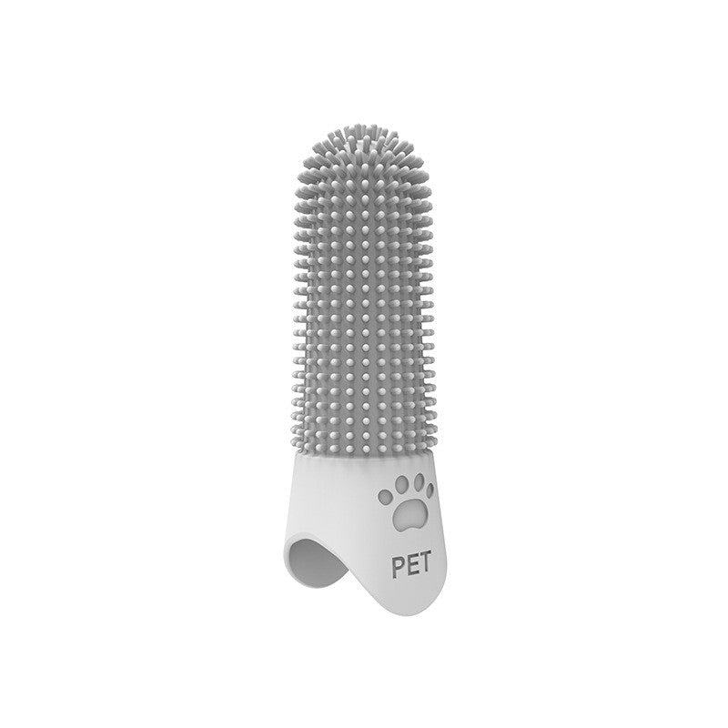ScritchPets Silicone Finger Toothbrush for Dogs
