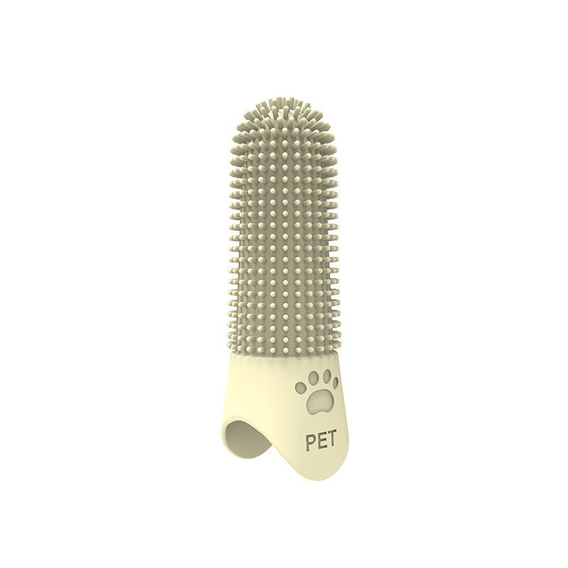 ScritchPets Silicone Finger Toothbrush for Dogs