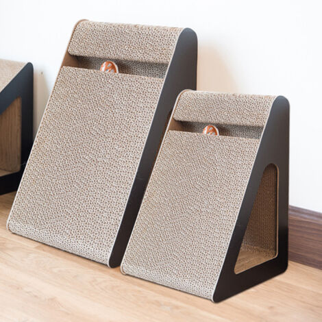 Cat Scratching board with tunnel hole and toy ball Scratcher - 4
