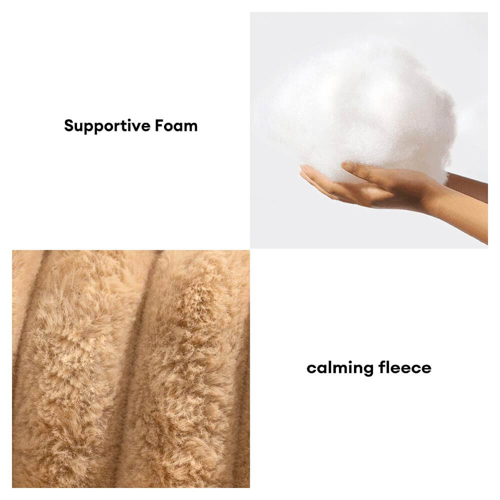 ScritchPets Fluffy Dog Pillow Sofa Bed