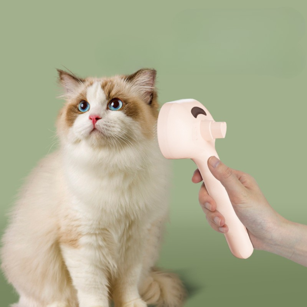 ScritchPets Steam Grooming Brush for Dogs