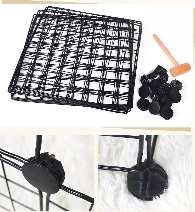 ScritchPets Metal Pet Playpen Fence
