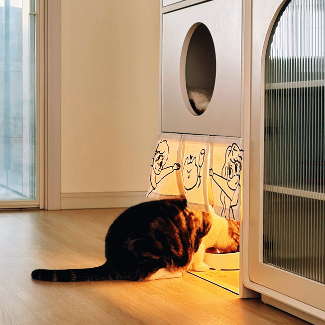 ScritchPets Cat Nest Storage Cabinet
