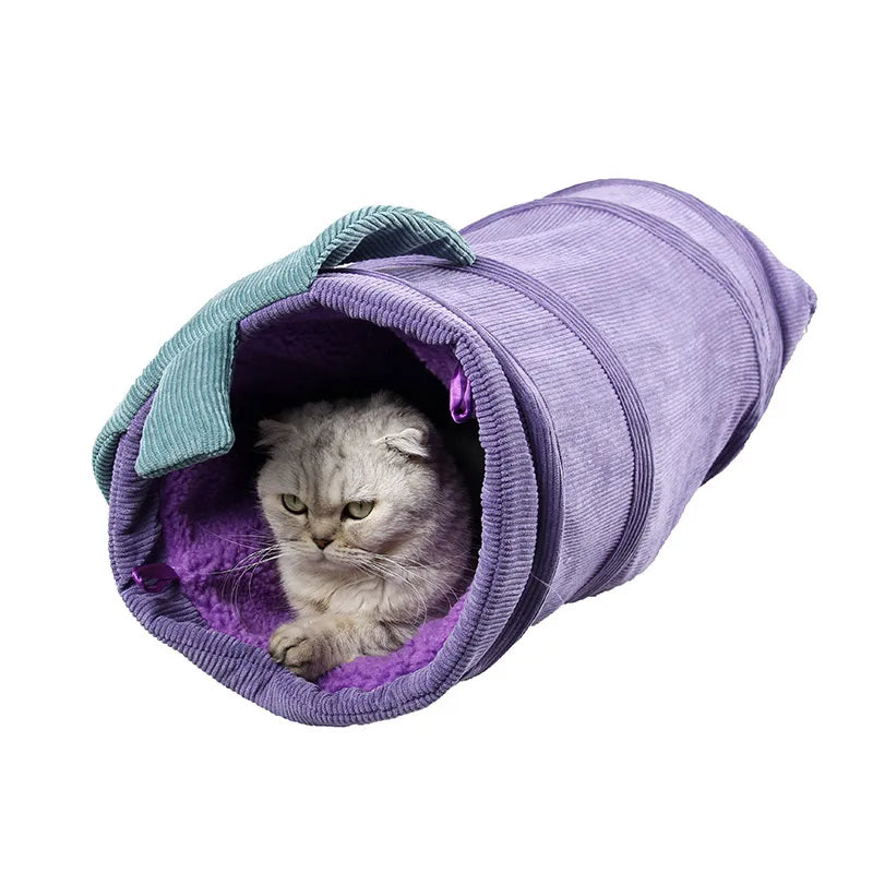 ScritchPets Flower Cat Play Tunnel