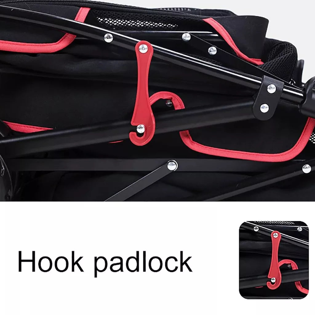 ScritchPets Dual Layer Pet Stroller