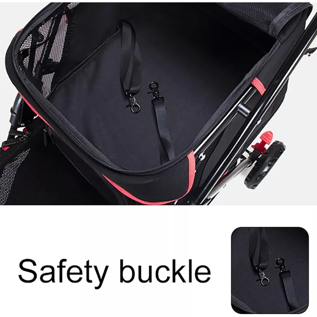 ScritchPets Dual Layer Pet Stroller