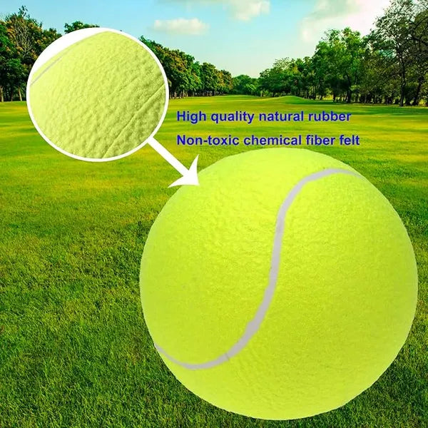 ScritchPets Giant Inflatable Dog Tennis Ball