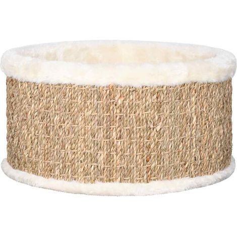 Round Cat Basket 36 cm Seagrass vidaXL - 4