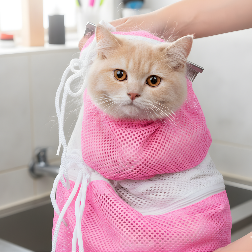 ScritchPets Cat Grooming and Bathing Bag