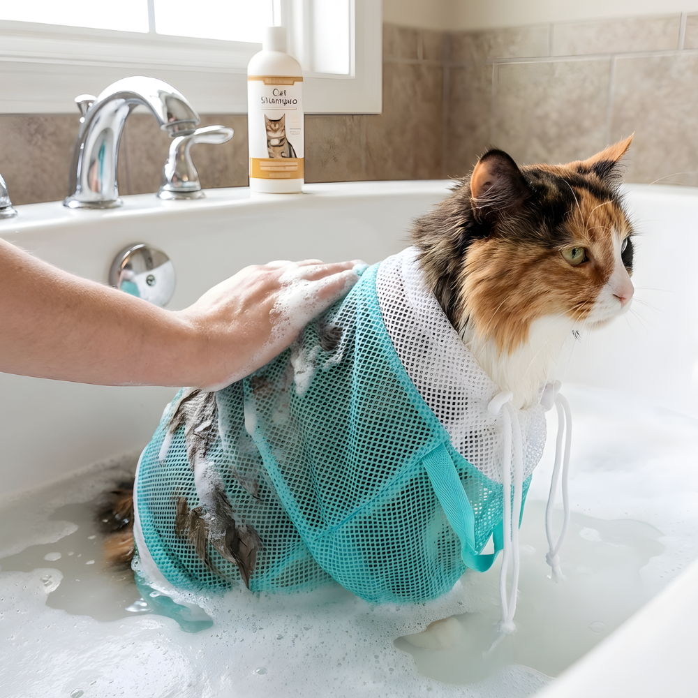 ScritchPets Cat Grooming and Bathing Bag