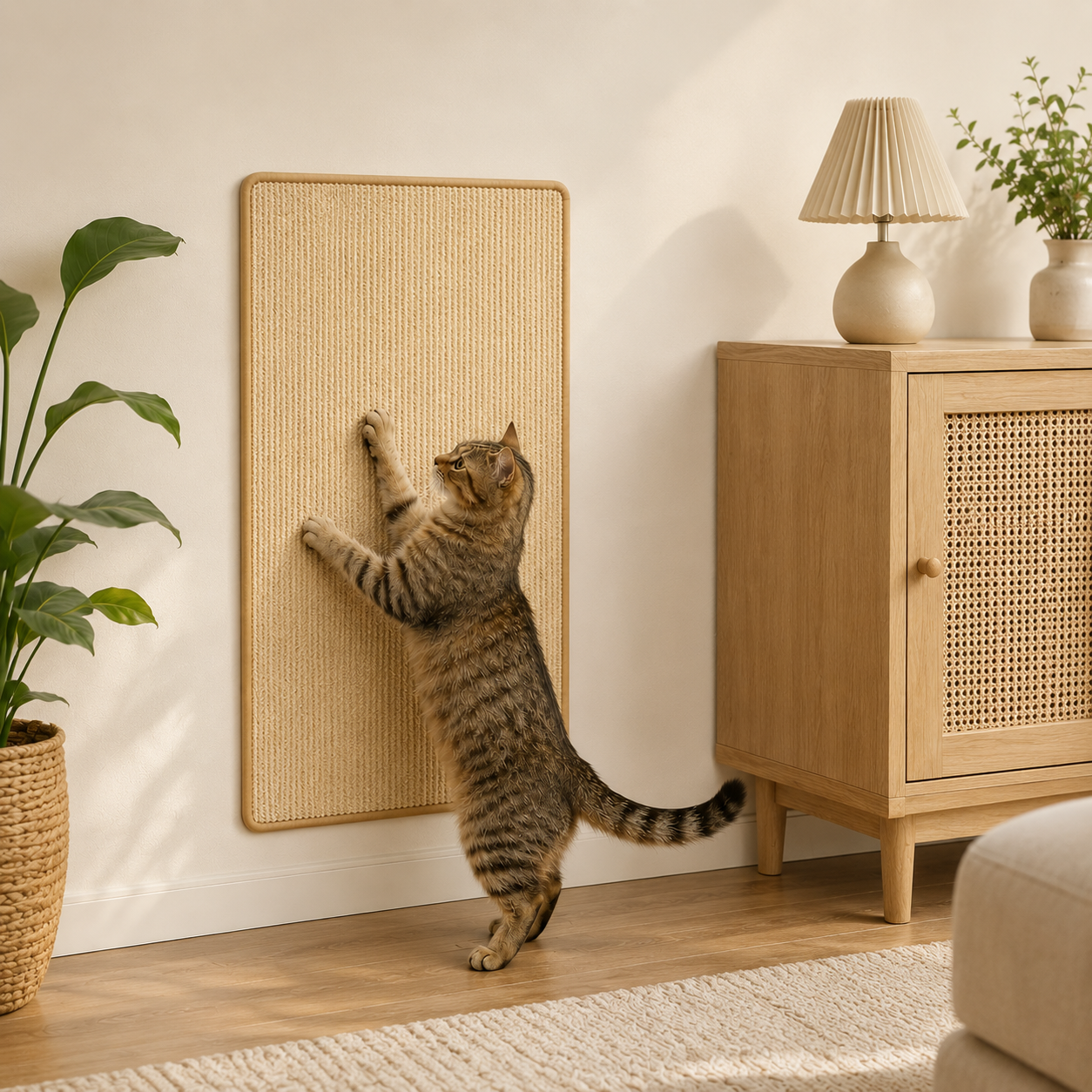 ScritchPets Cat Scratcher Sofa Protector