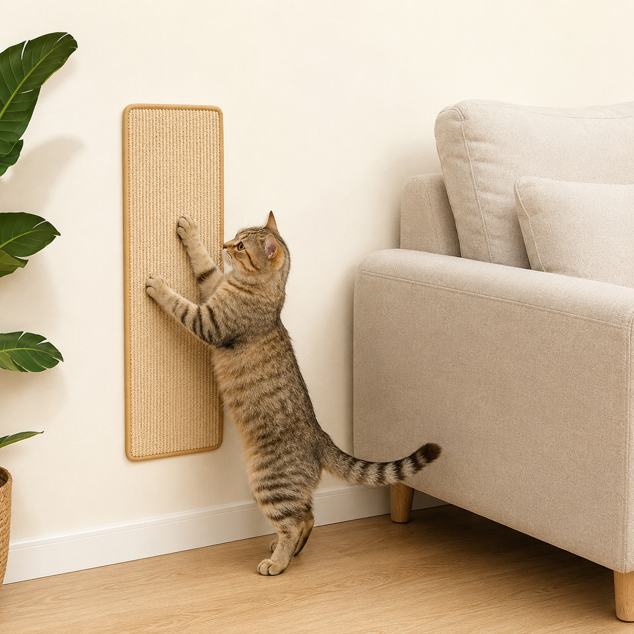 ScritchPets Cat Scratcher Sofa Protector
