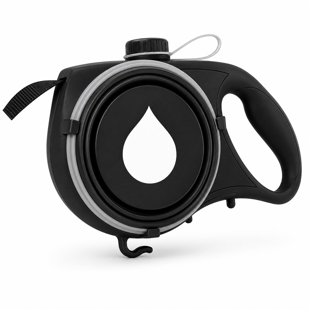 ScritchPets Retractable Dog Leash with Water Bottle