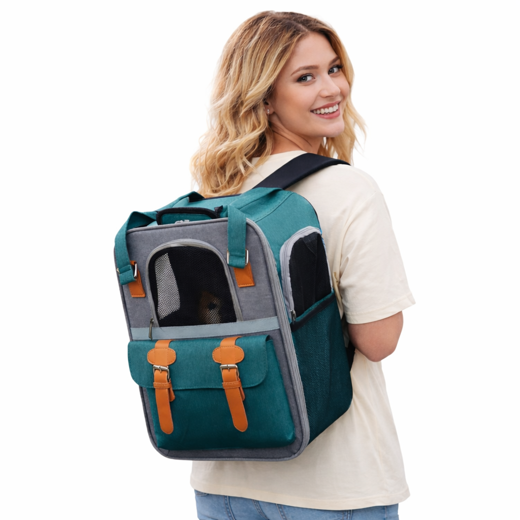 ScritchPets Modern Cat Carrier Backpack