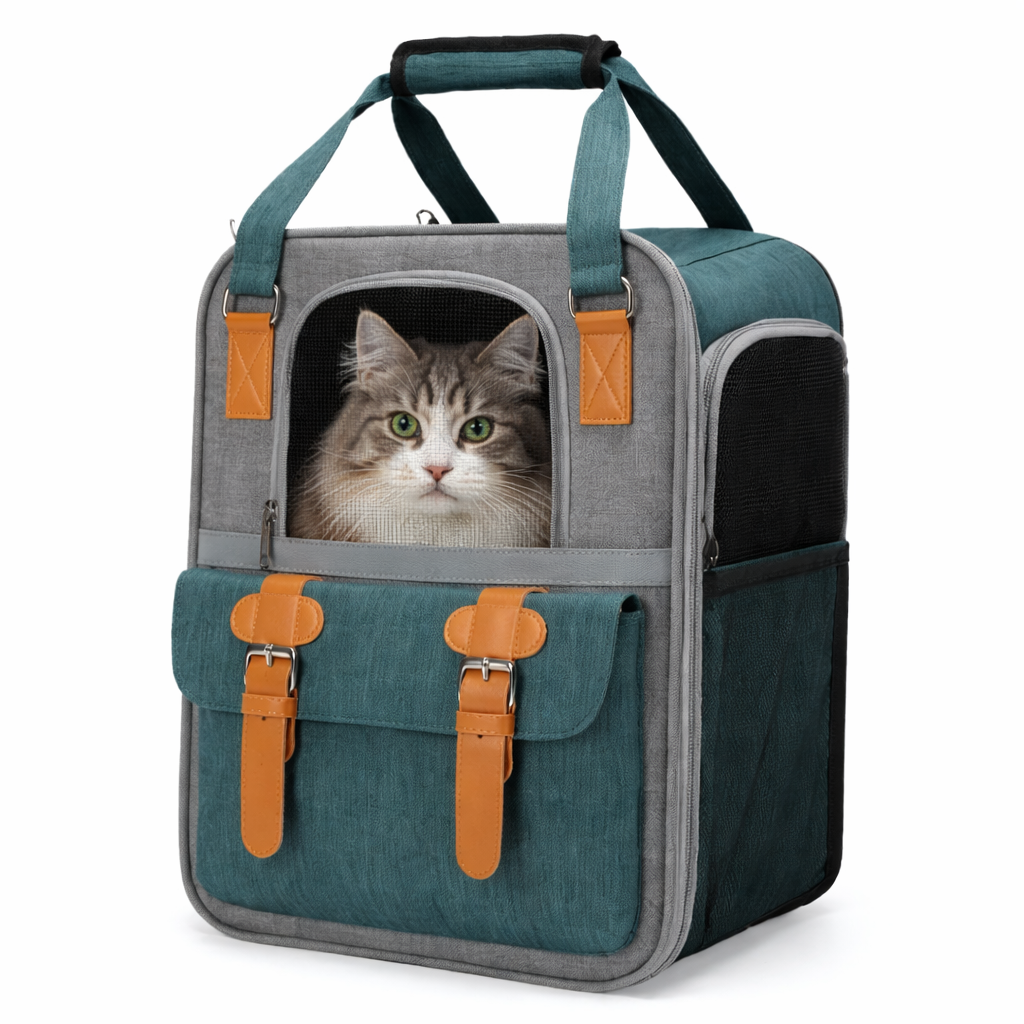 ScritchPets Modern Cat Carrier Backpack