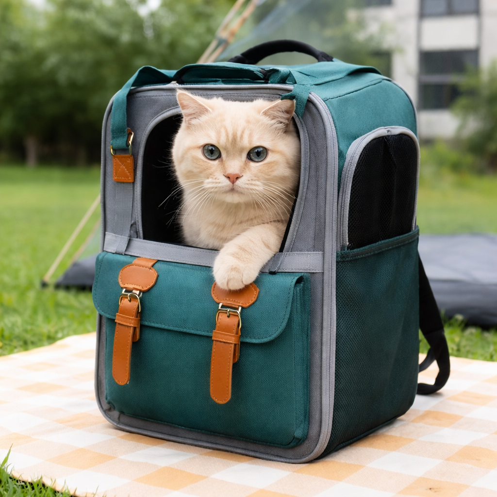 ScritchPets Modern Cat Carrier Backpack