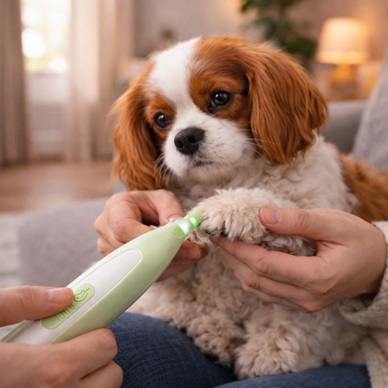 ScritchPets Cordless LED Dog Grooming Trimmer