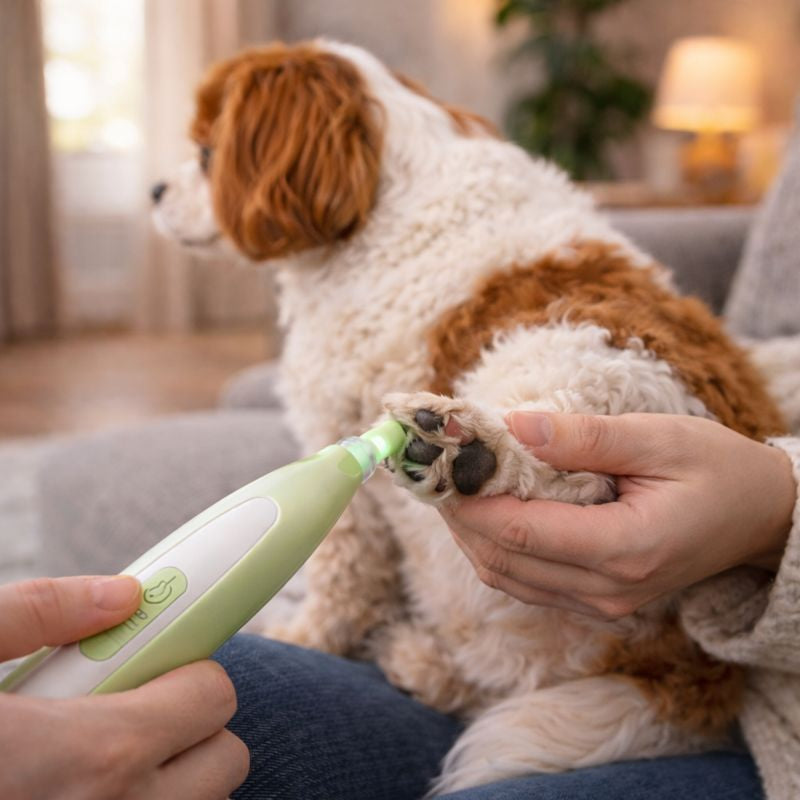 ScritchPets Cordless LED Dog Grooming Trimmer