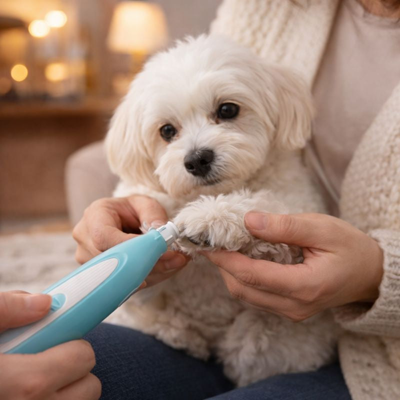ScritchPets Cordless LED Dog Grooming Trimmer