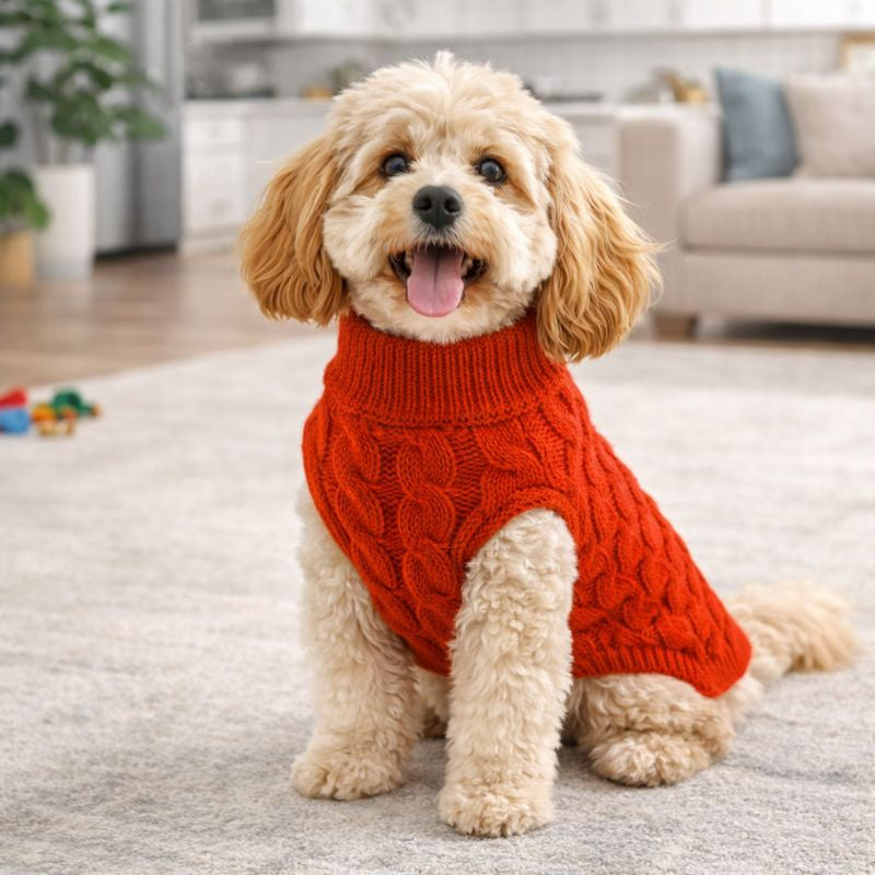 ScritchPets Dog Warm Knitting Sweater