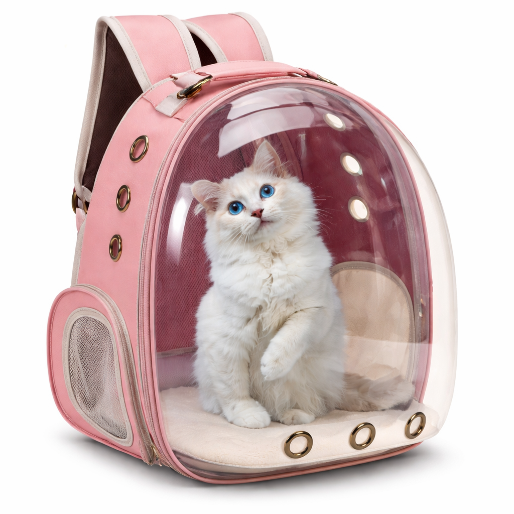 ScritchPets Breathable Cat Carrier Backpack