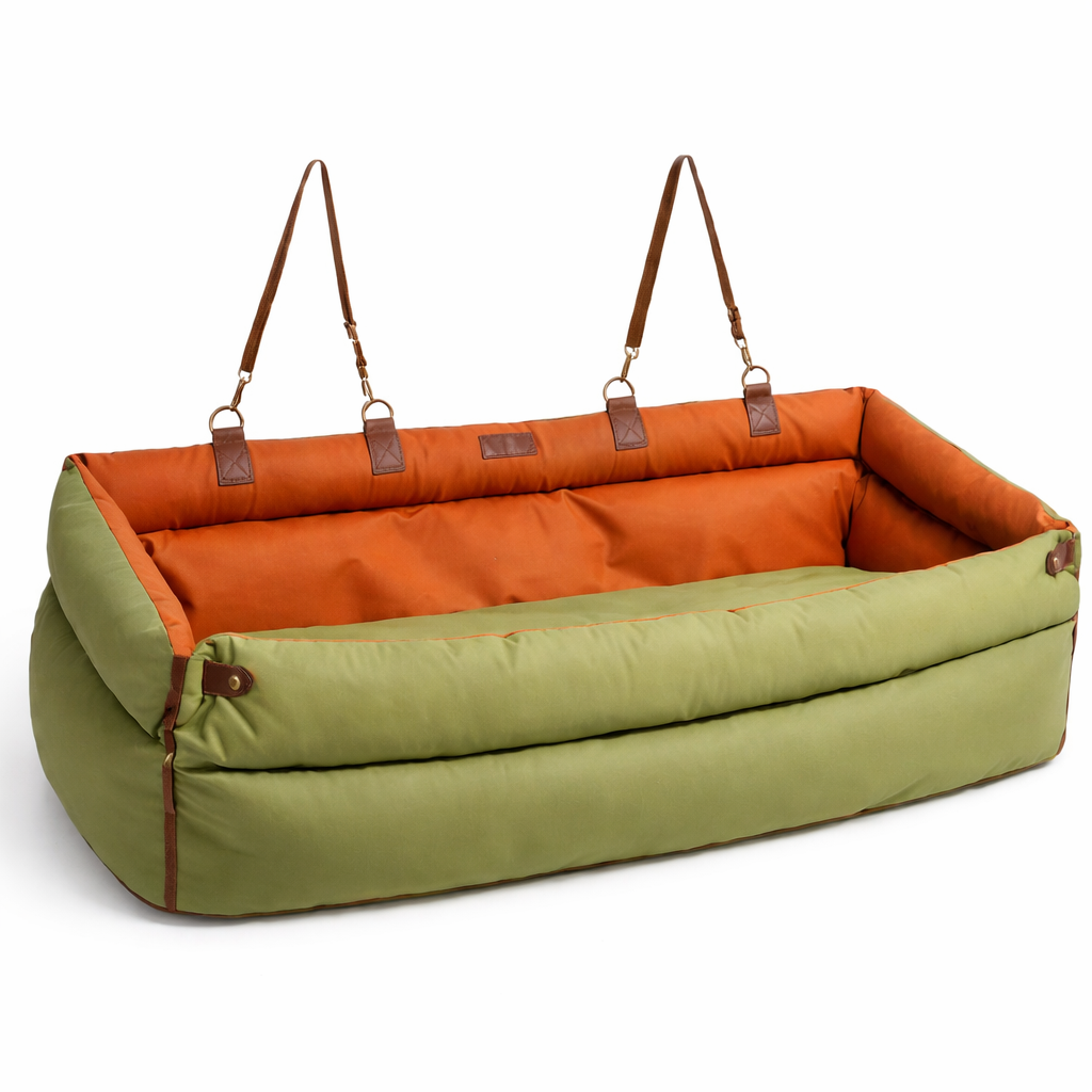 ScritchPets Dog Car Seat Booster Bed