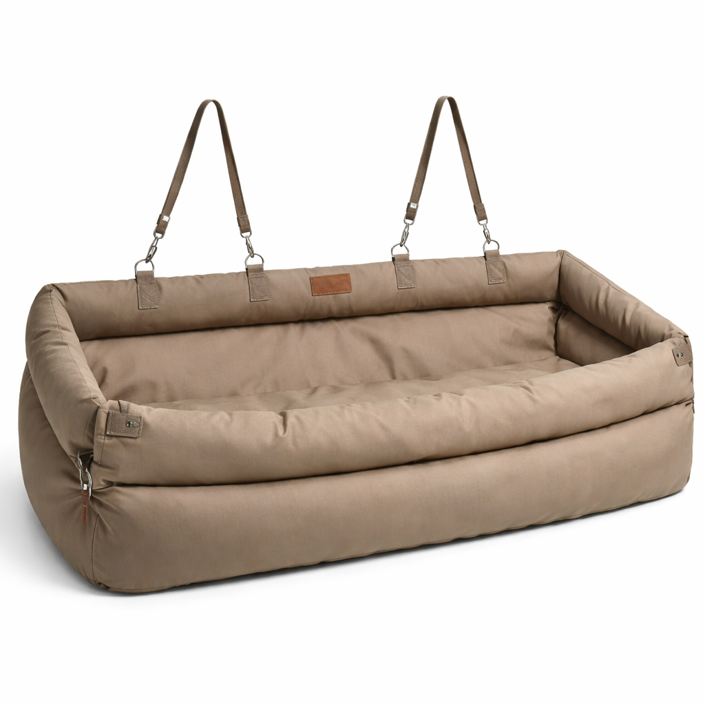 ScritchPets Dog Car Seat Booster Bed