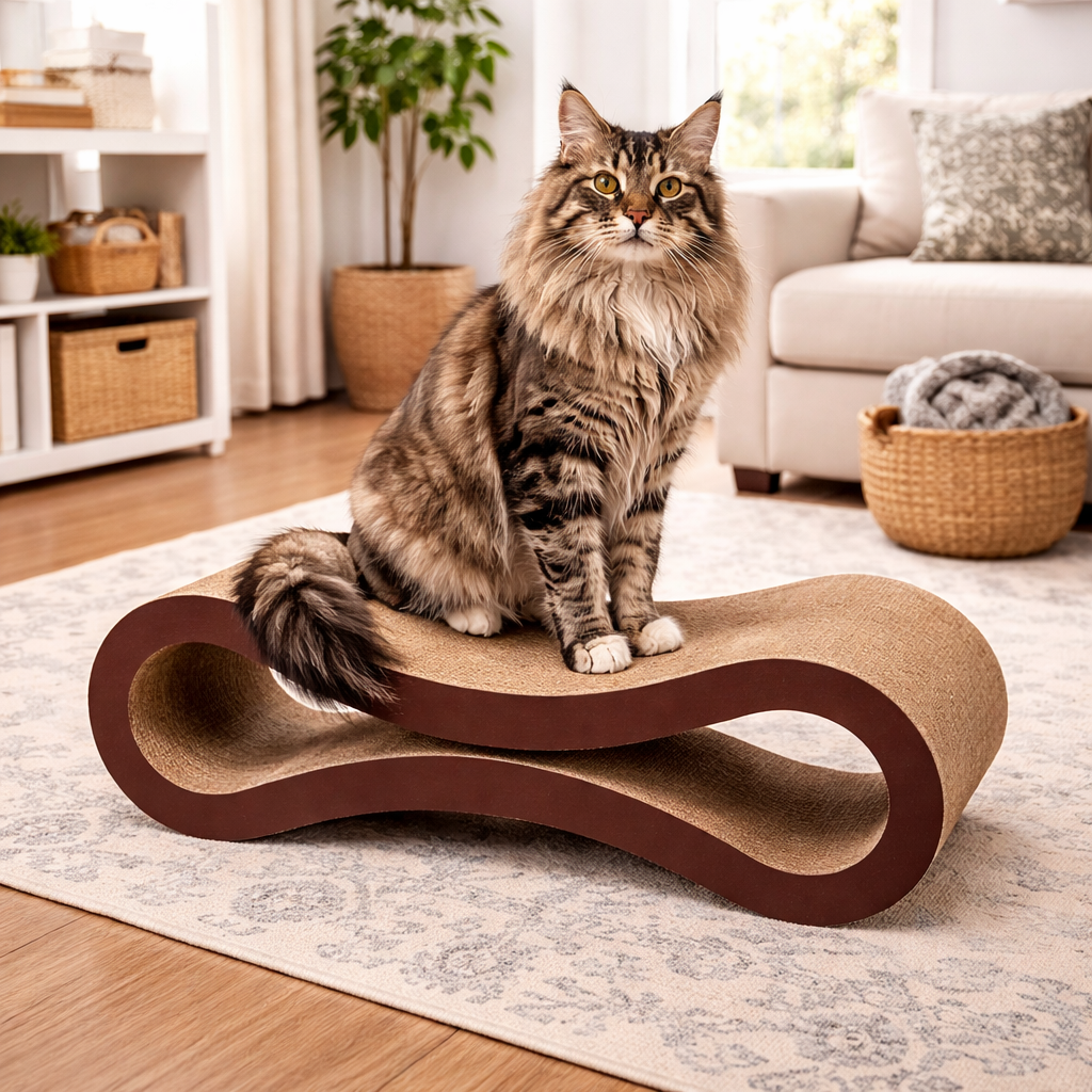 ScritchPets Infinity Cat Scratcher Lounge