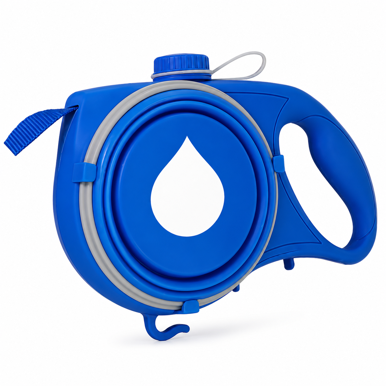 ScritchPets Retractable Dog Leash with Water Bottle