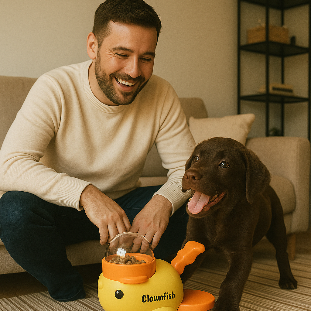 ScritchPets Interactive Treat Dispenser Dog Toy
