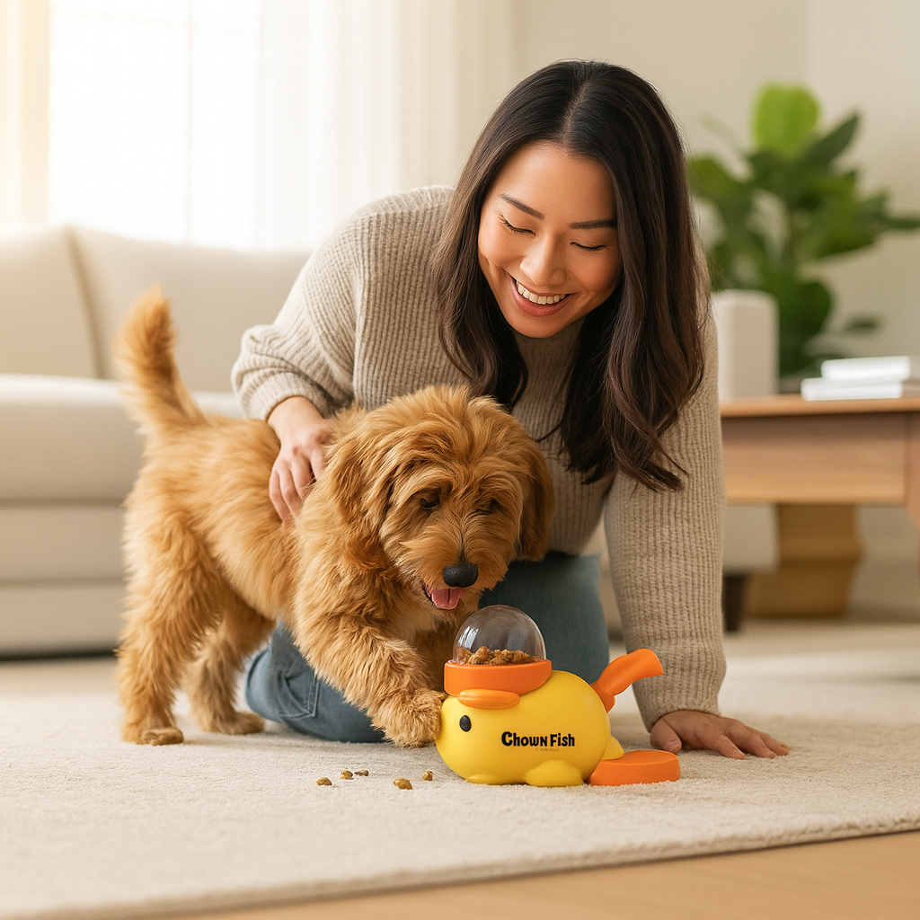 ScritchPets Interactive Treat Dispenser Dog Toy