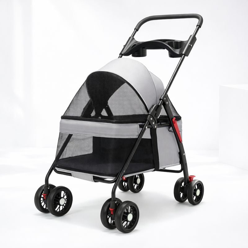 ScritchPets Foldable Pet Stroller
