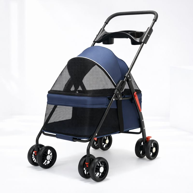 ScritchPets Foldable Pet Stroller