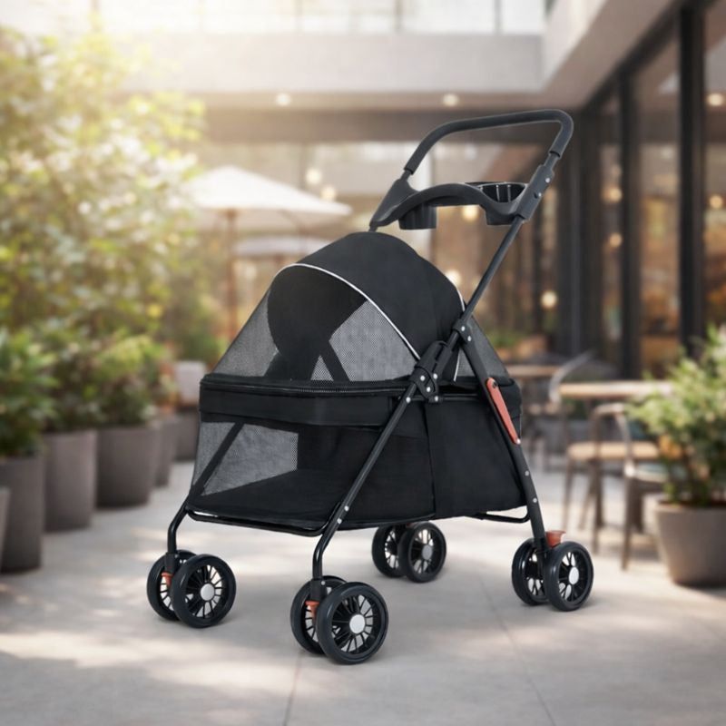 ScritchPets Foldable Pet Stroller