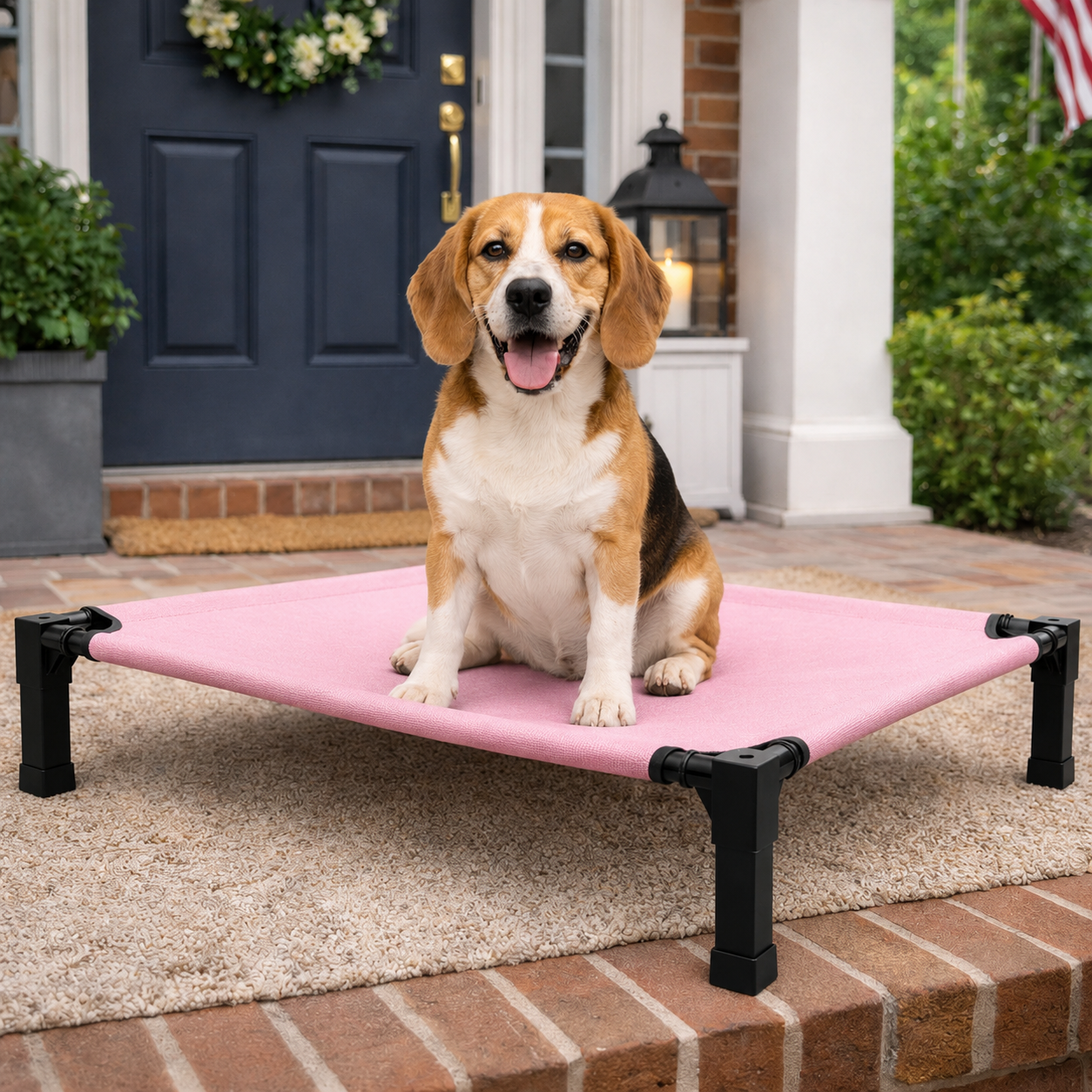 ScritchPets Elevated Cooling Dog Bed
