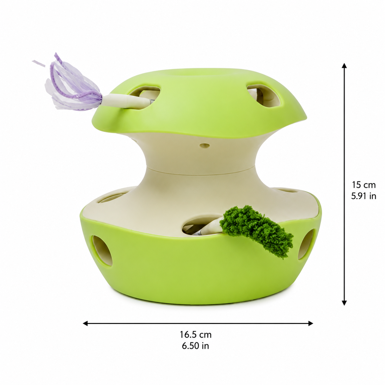 ScritchPets PurrSpin Interactive Cat Toy