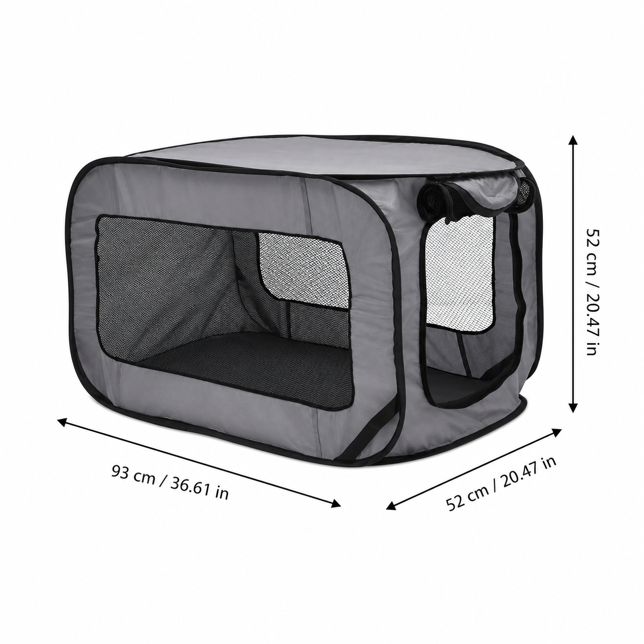 ScritchPets Portable Camping Dog Crate