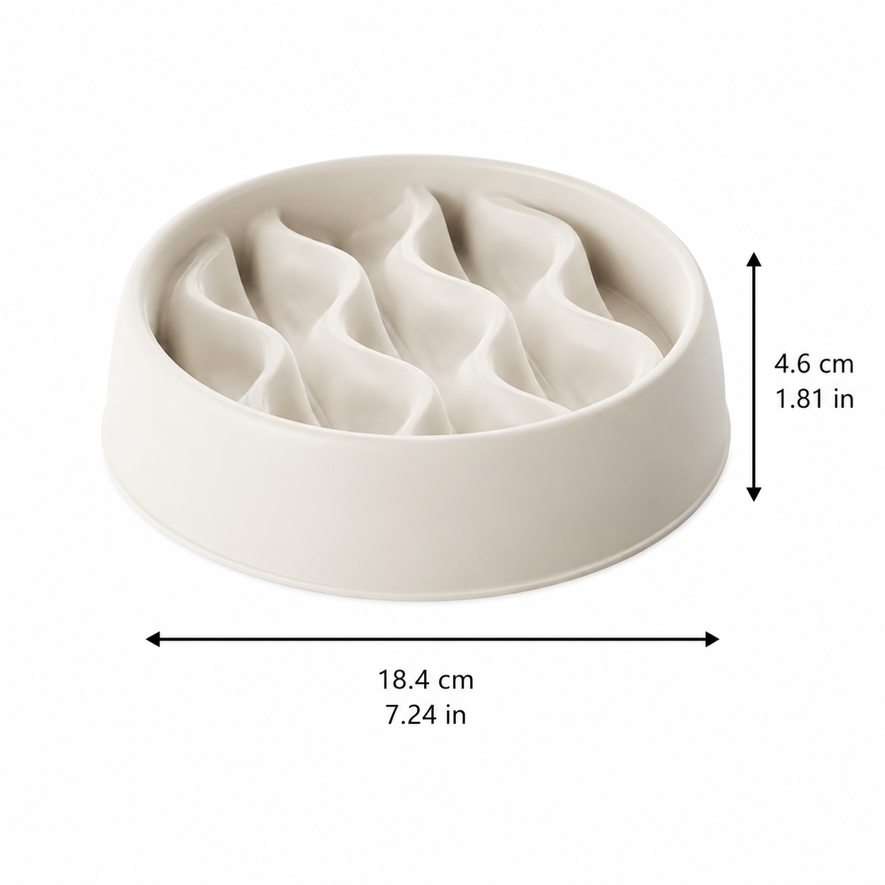 ScritchPets Splash-Free Cat Bowl