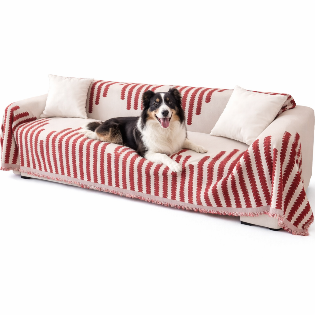 ScritchPets Chenille Sofa Cover Throw