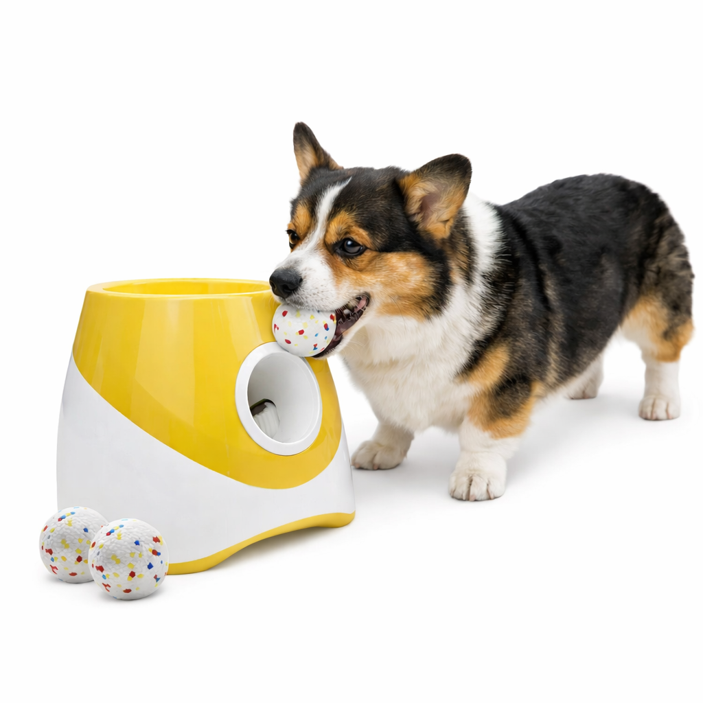 ScritchPets Automatic Dog Ball Launcher