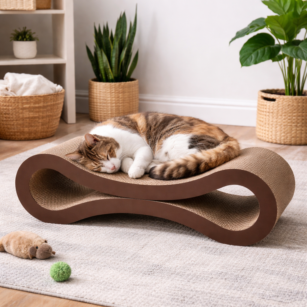 ScritchPets Infinity Cat Scratcher Lounge