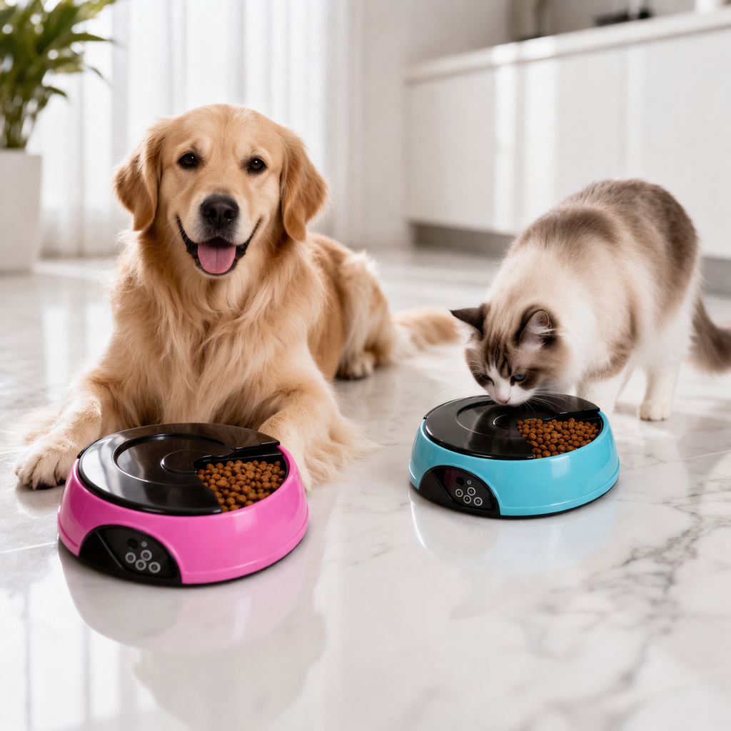 ScritchPets Automatic Cat & Dog Feeder