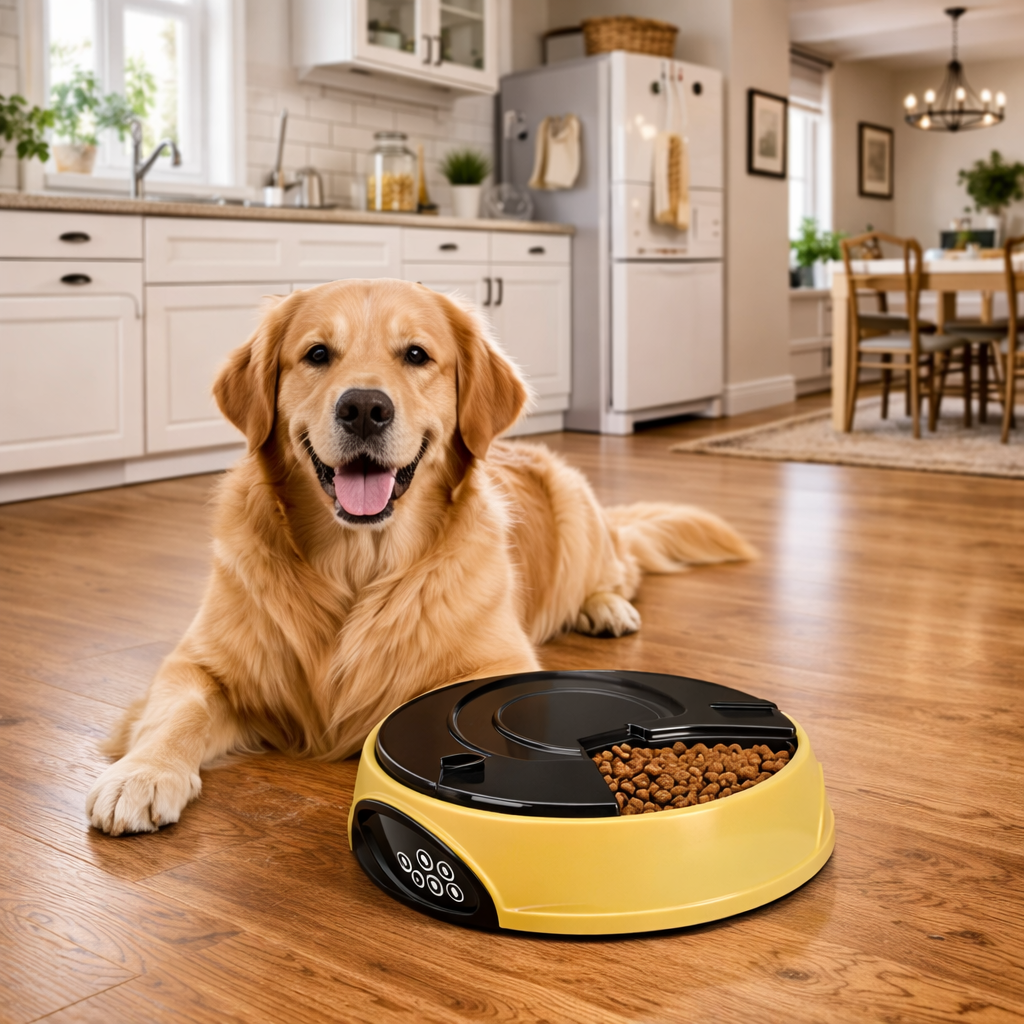 ScritchPets Automatic Cat & Dog Feeder