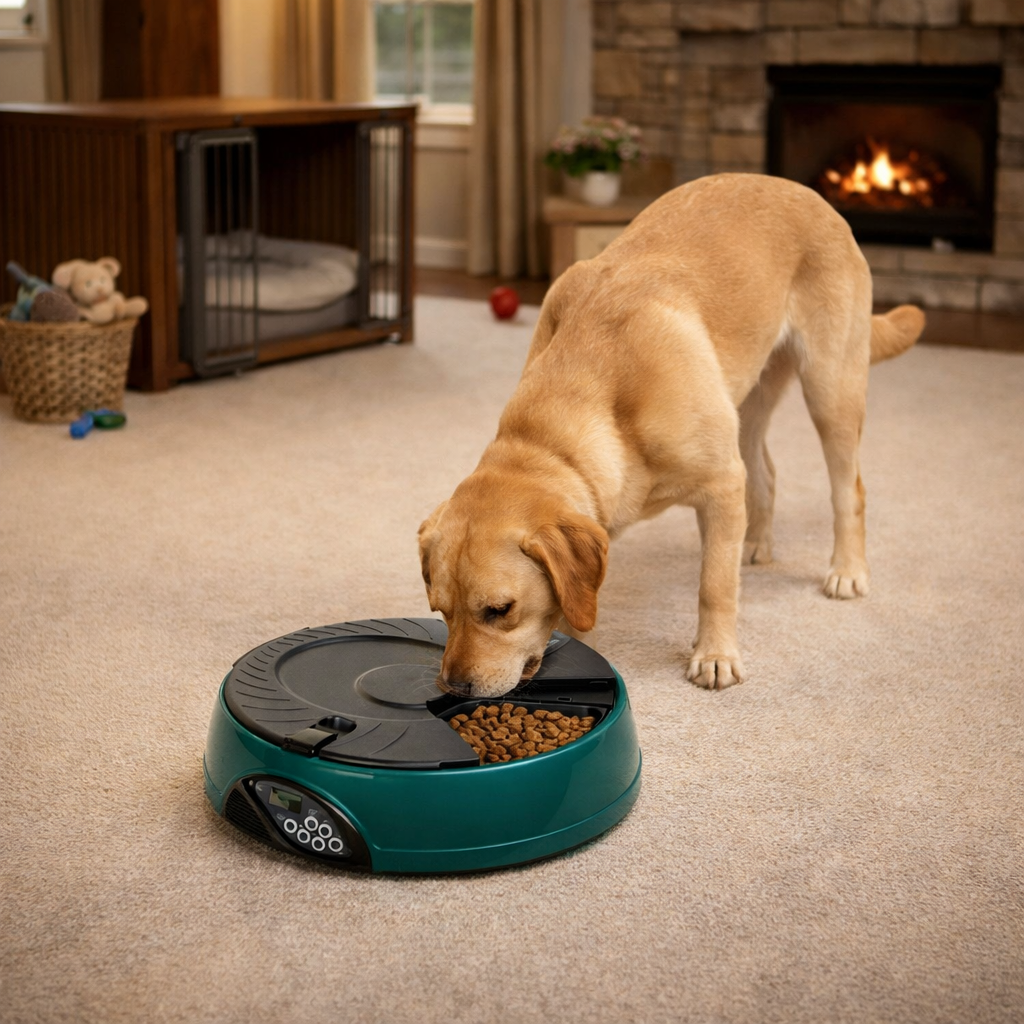 ScritchPets Automatic Cat & Dog Feeder