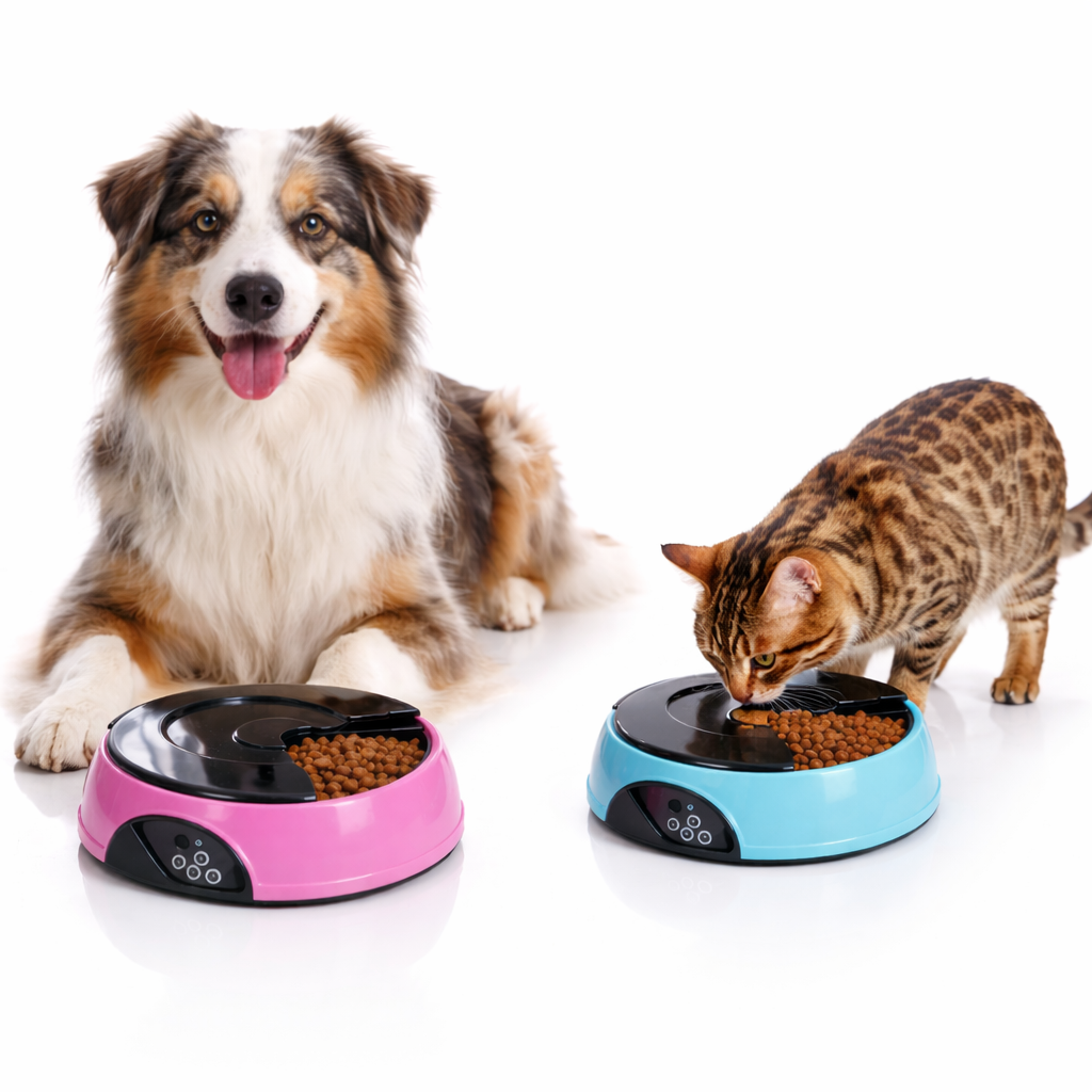 ScritchPets Automatic Cat & Dog Feeder