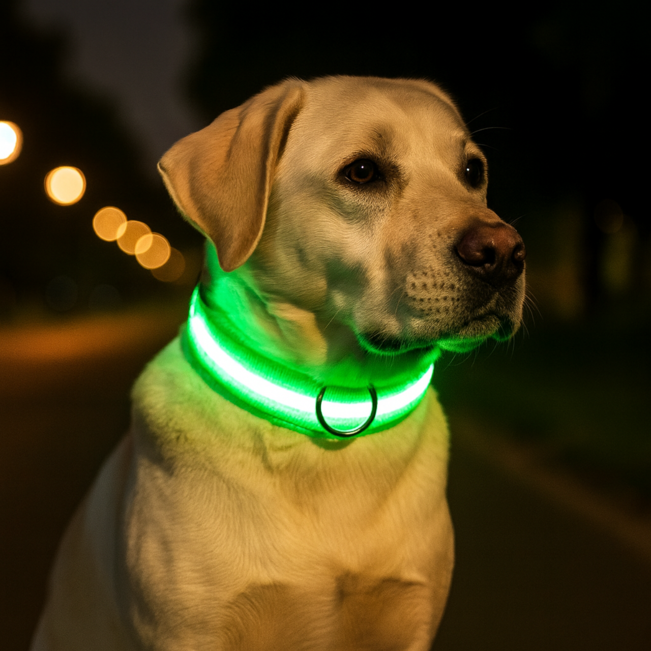 ScritchPets GlowSafe LED Dog Collar