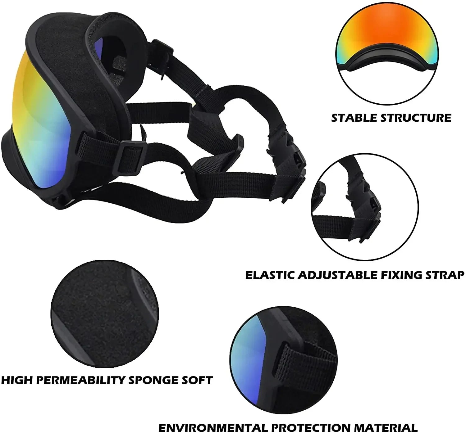 ScritchPets Waterproof Dog Sunglasses