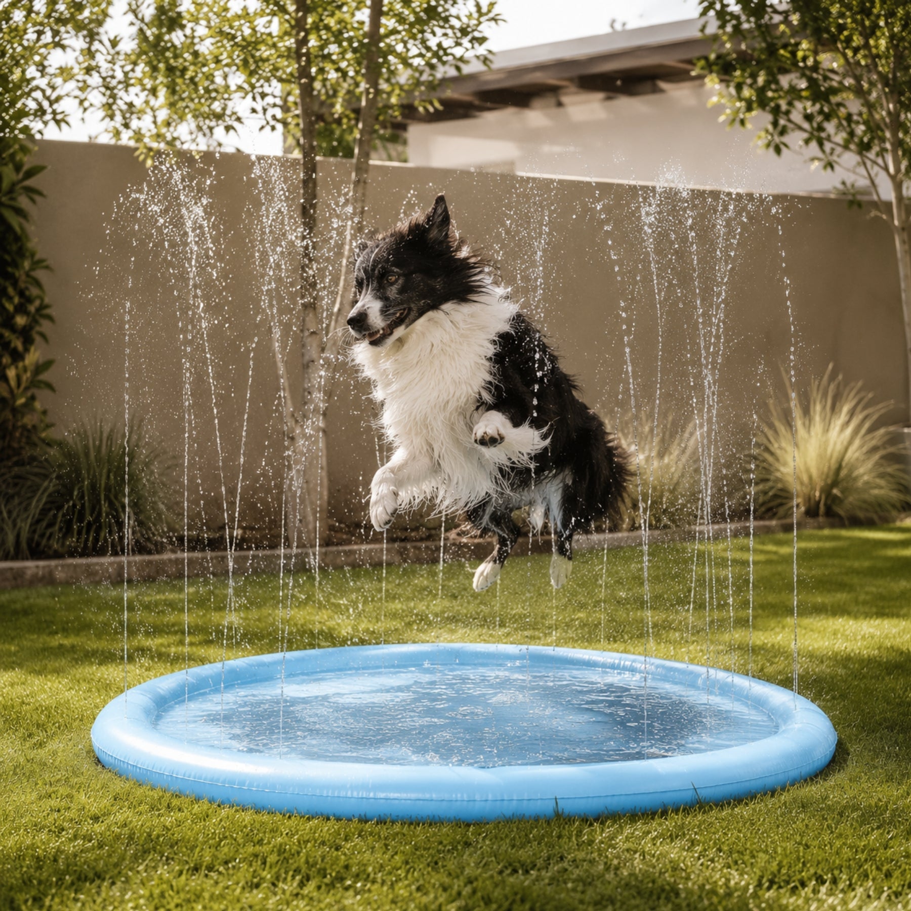 ScritchPets Dog Splash Pad Sprinkler Mat